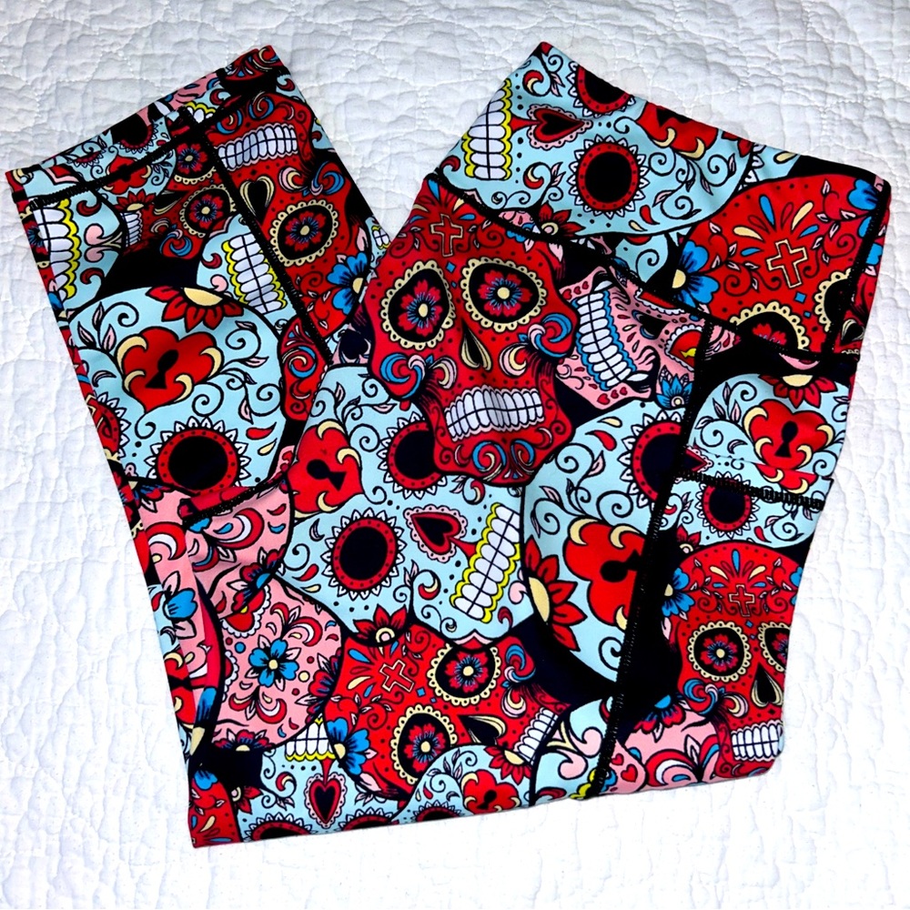 CVG Fiesta Skull Capri